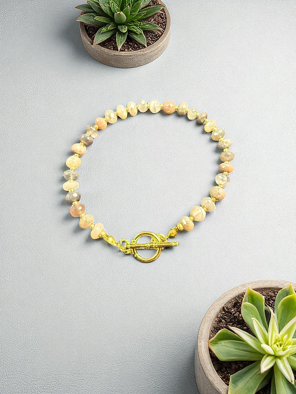 Dainty Moonstone : Real Moonstone
