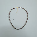 Radiant Elegance: Garnet and Freshwater Pearl Jewelry Set