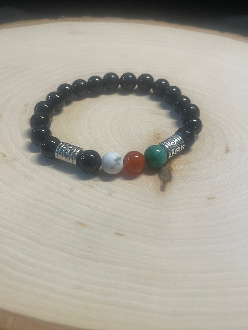 Men’s Gemstone Palestine Bracelet