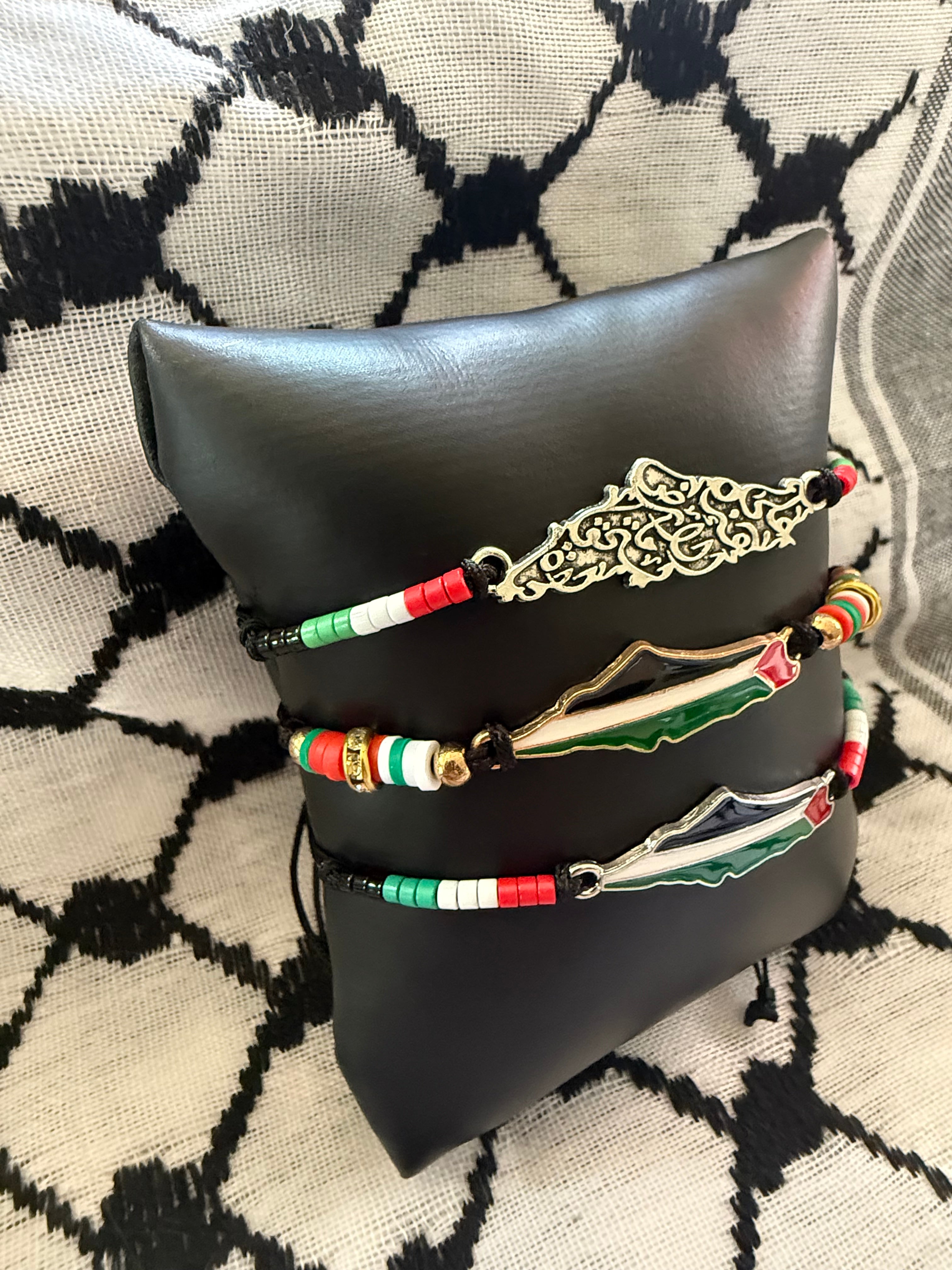 Show Your Solidarity Bracelets for Palestine & Gaza Relief