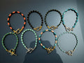 Colored Crystal  Oval Bracelet