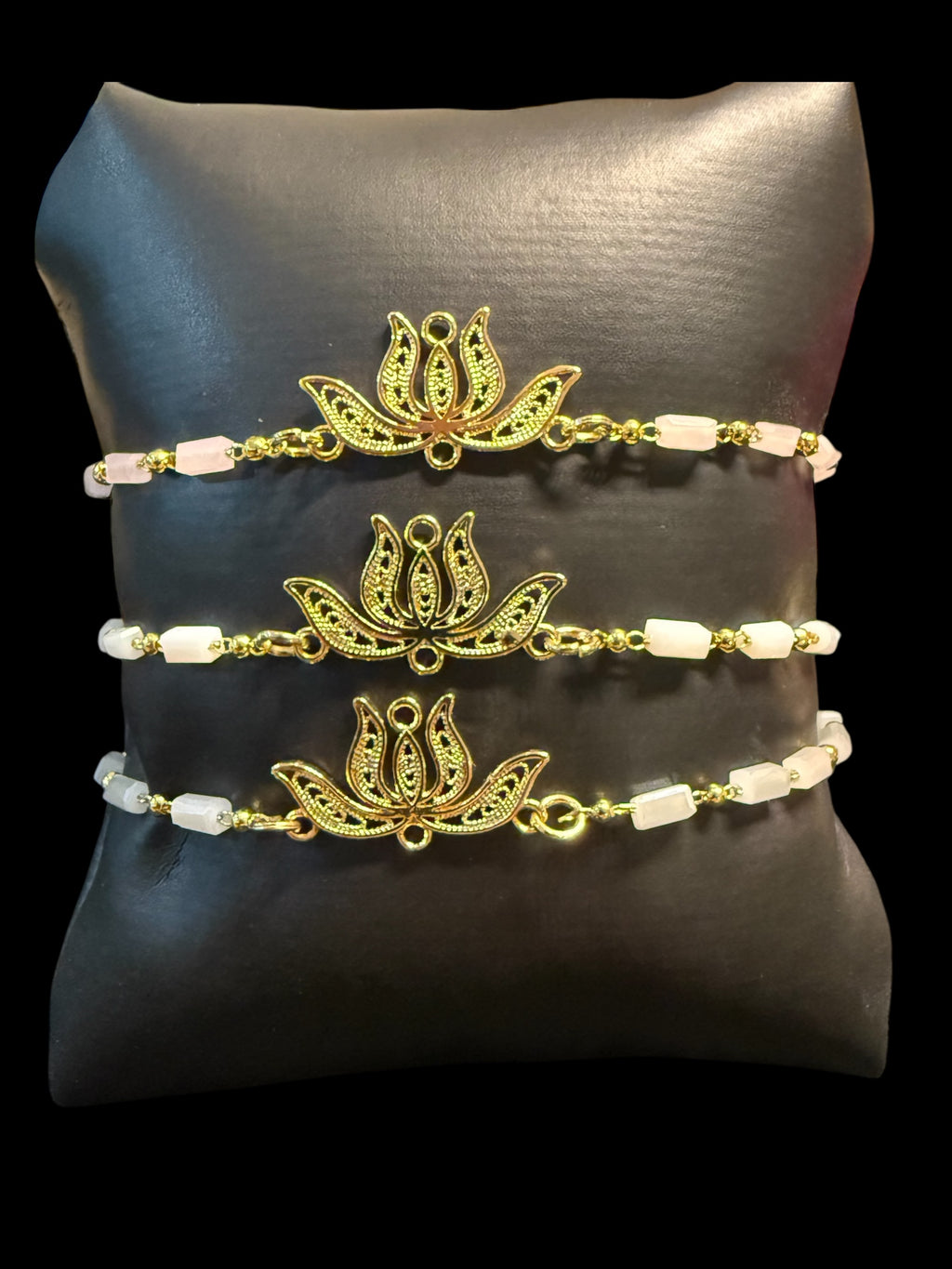 Embrace Serenity with Our Lotus Bracelets!