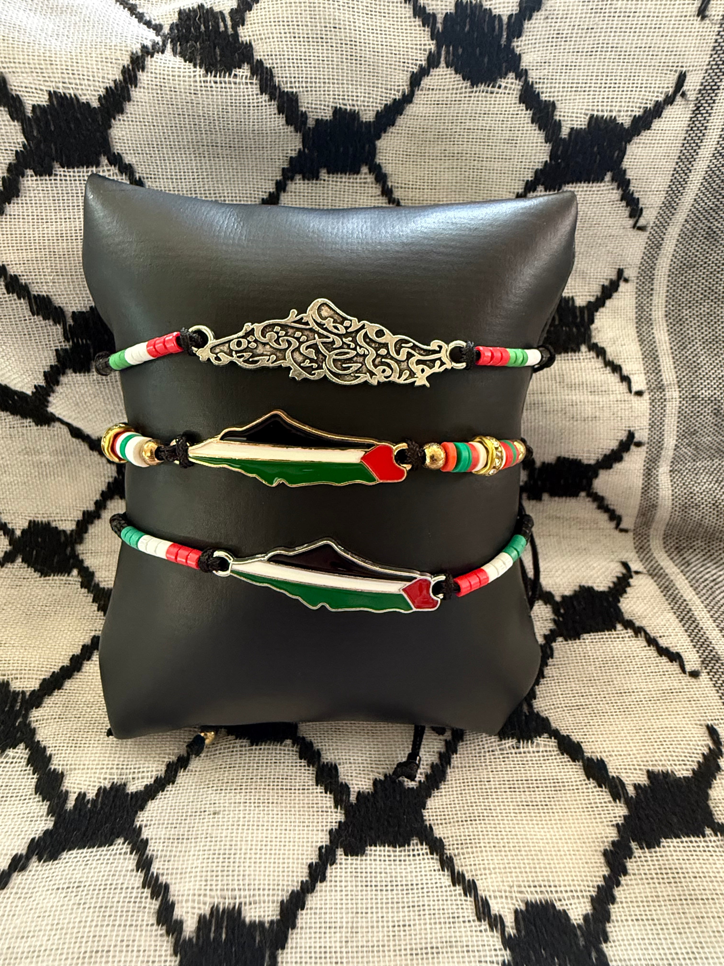 Show Your Solidarity Bracelets for Palestine & Gaza Relief