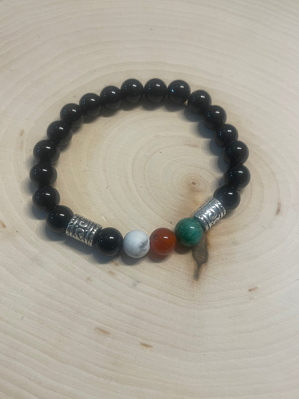 Men’s Gemstone Palestine Bracelet