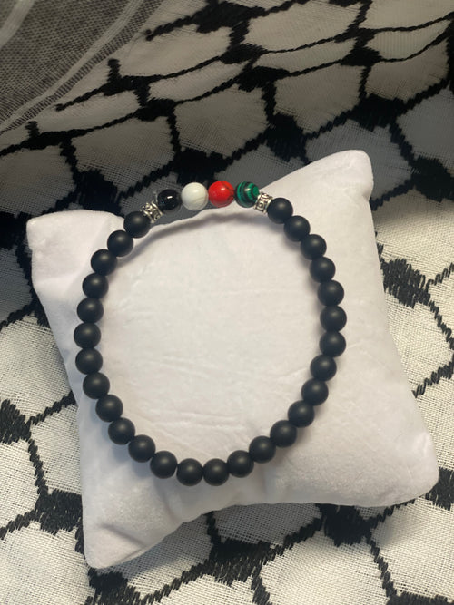 Black Onyx Palestine Bracelet
