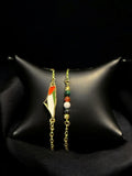 Palestine Flag layered with Palestine Stone Bracelet