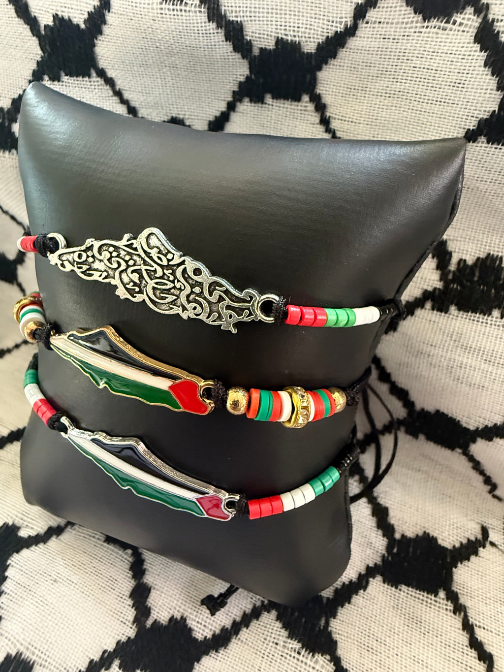 Show Your Solidarity Bracelets for Palestine & Gaza Relief
