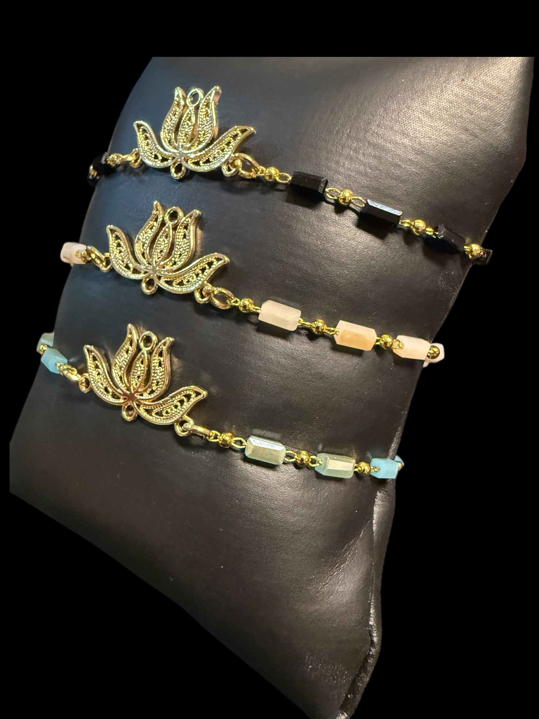 Embrace Serenity with Our Lotus Bracelets!