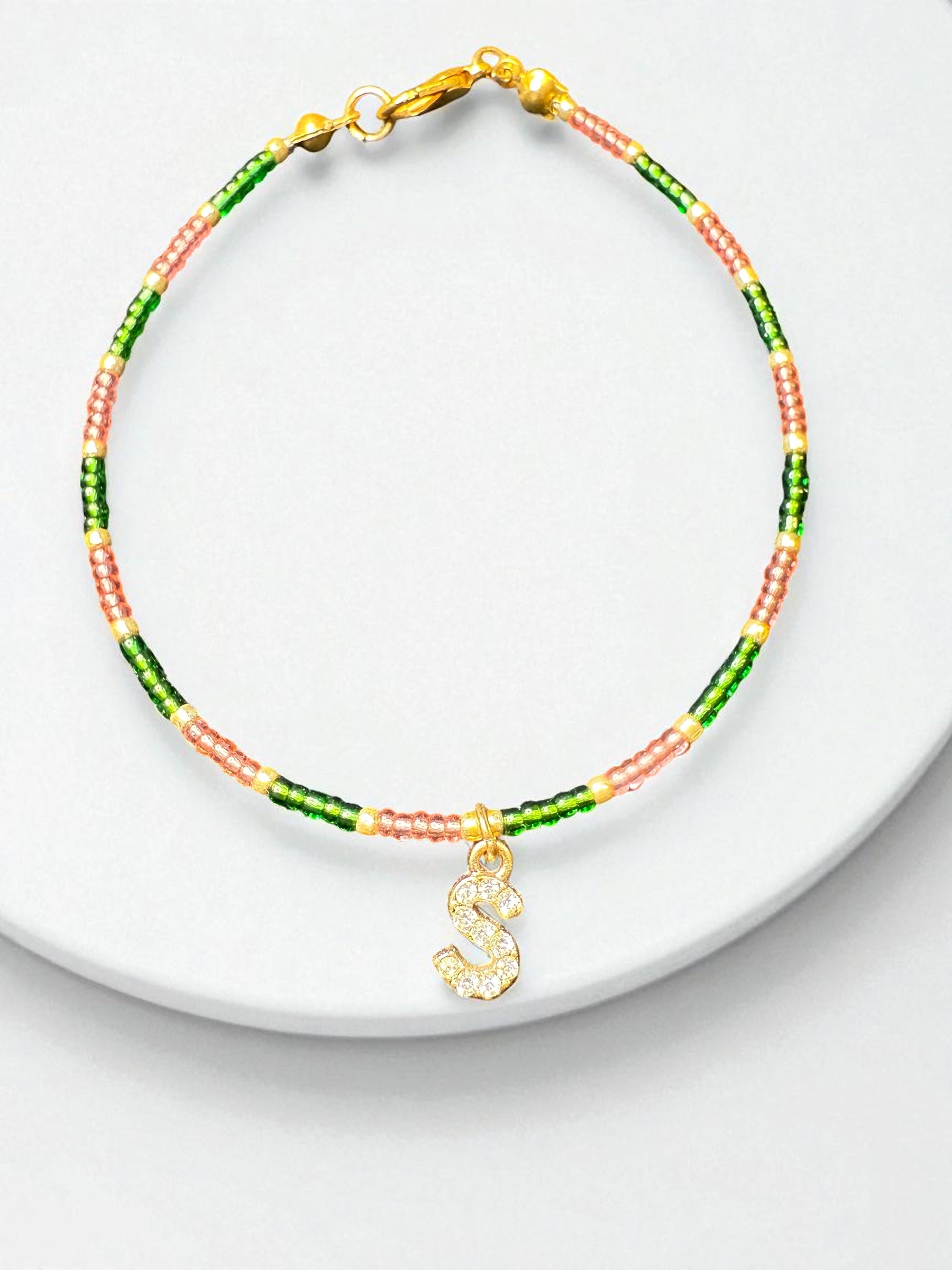 Dainty Letter Bracelet