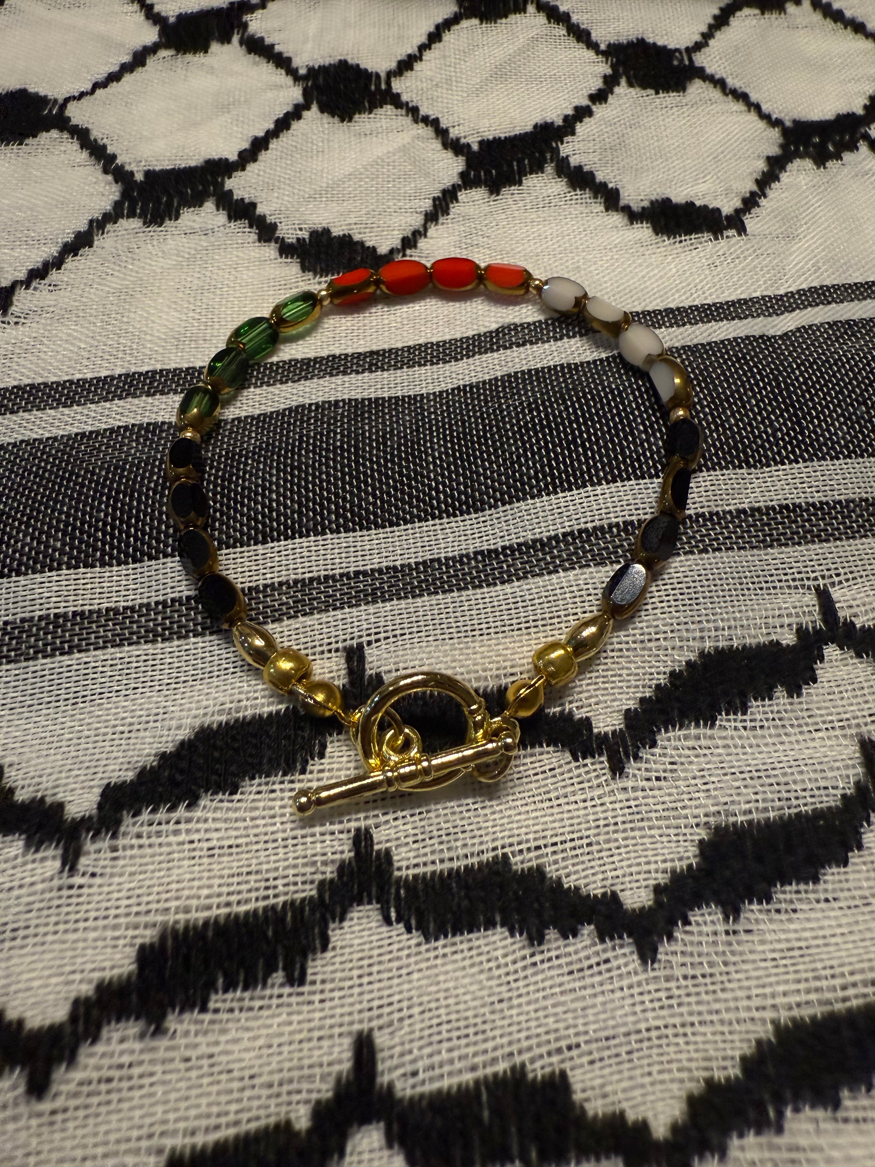 Palestine Glass Oval Crystal