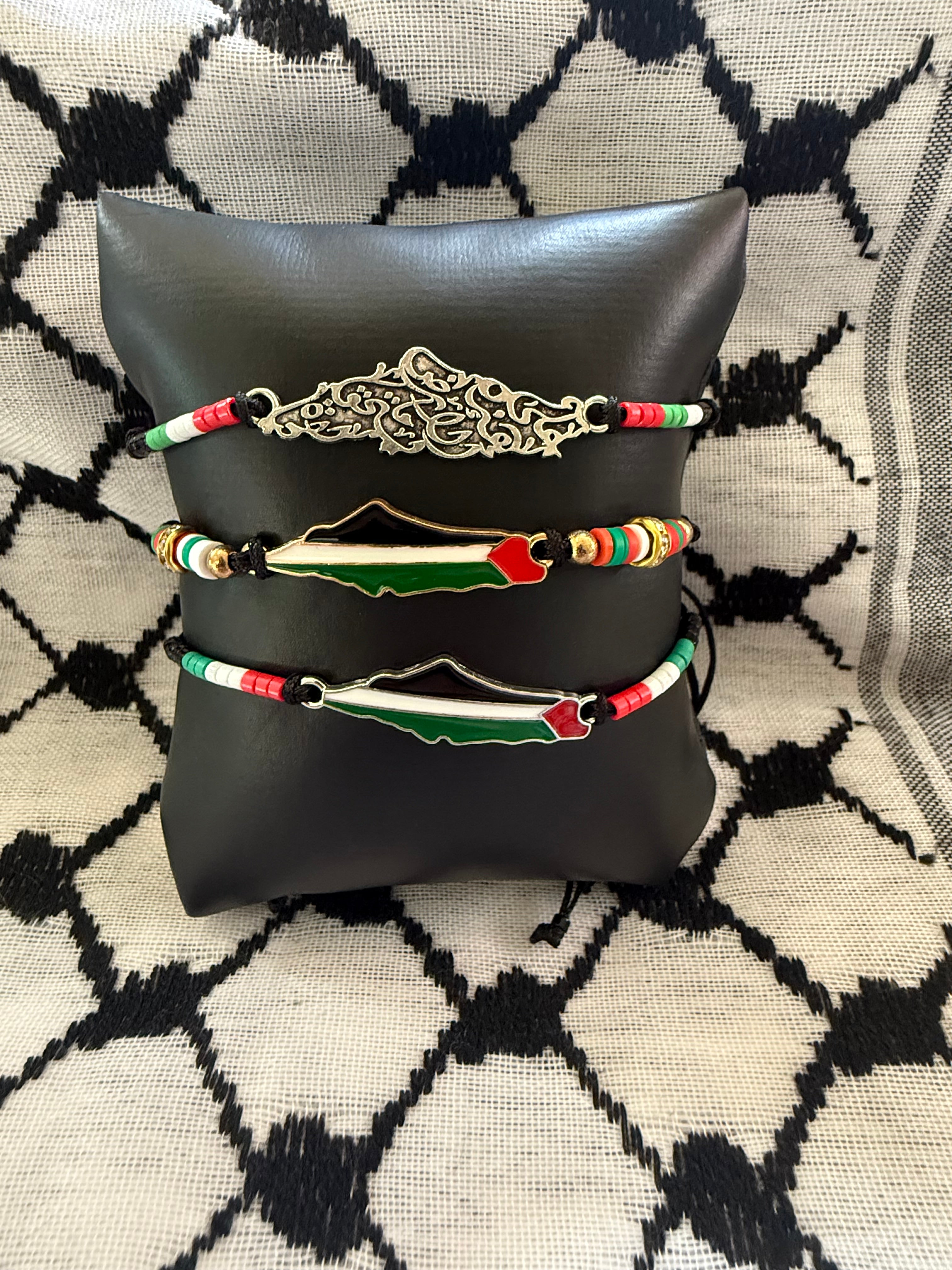 Show Your Solidarity Bracelets for Palestine & Gaza Relief
