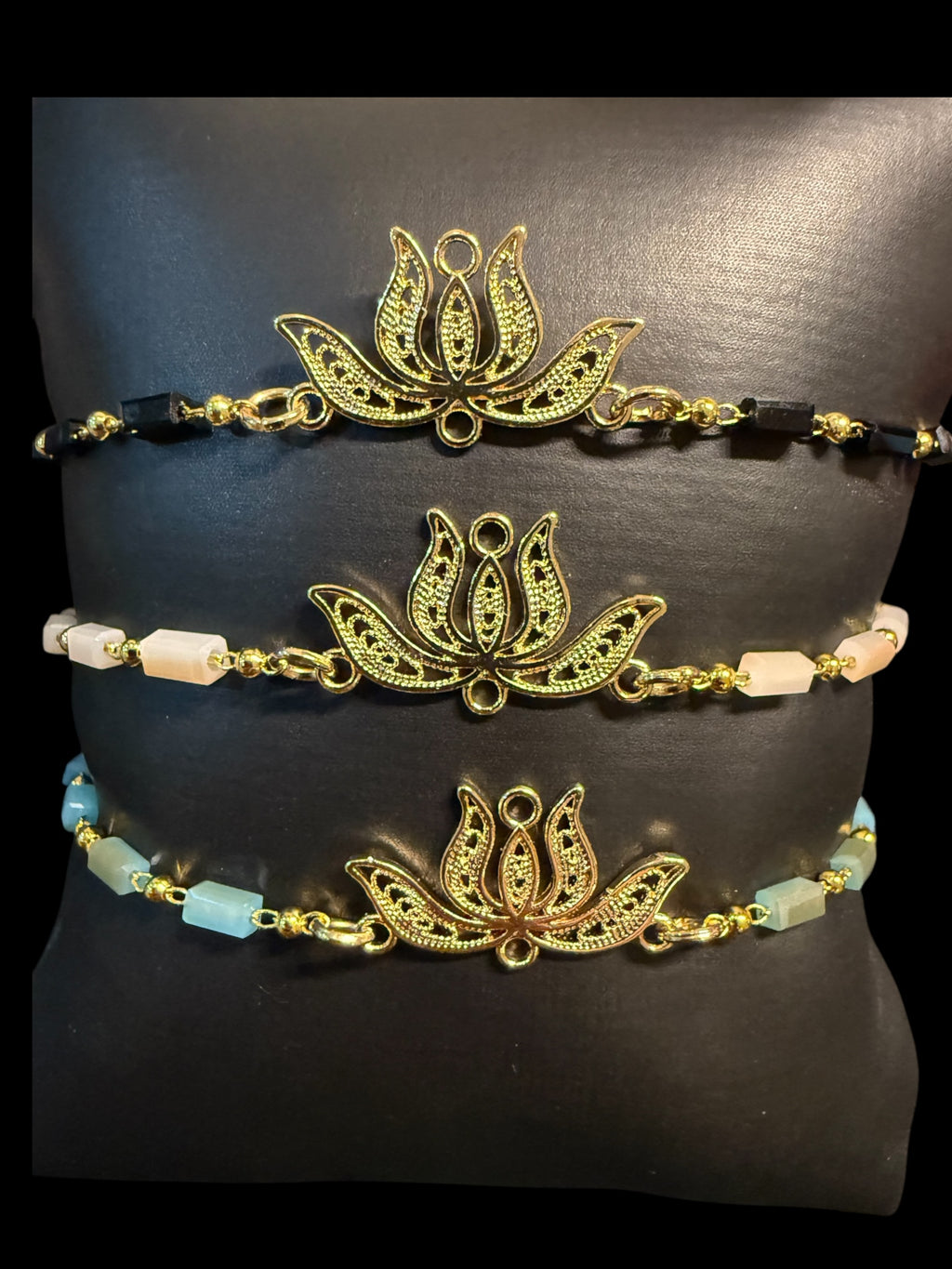 Embrace Serenity with Our Lotus Bracelets!